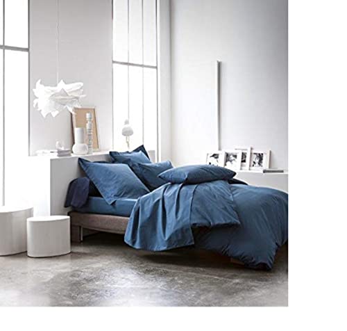 Today 201710 Taie d'oreiller a volant plat 75 x 75 cm, Ciel D'orage