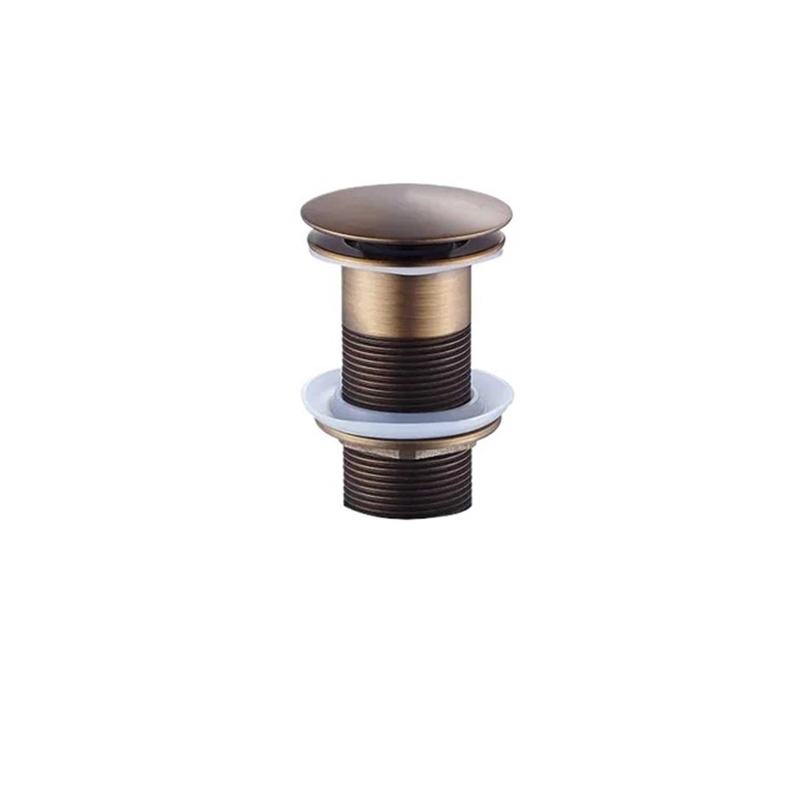 Pop Up Clack, Pop Up Sink Plug Drain Waste Stopper Multicolor For Bathroom Basin(Antique No Hole)