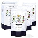 Nortembio Sales de Epsom Pack Regalo 100% Pura 3 x 180g – Fuente Concentrada de Magnesio | Para Pieles Sensibles | Con Vitamina C y E Hidratante | Sin Aditivos, Uso Externo Natural + E-Book Gratis