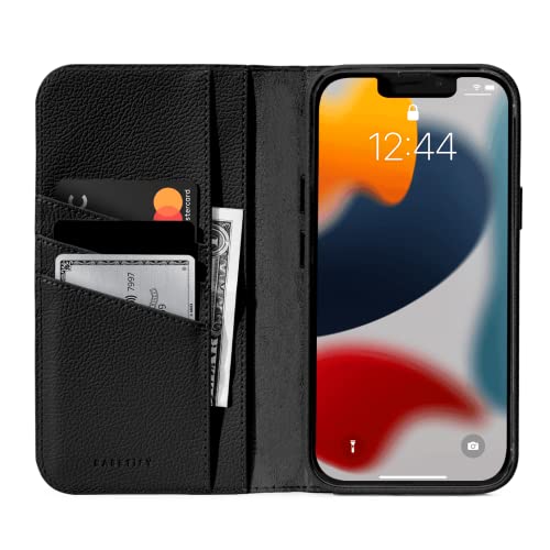 Étui portefeuille en cuir iPhone 12 Pro Max protection intégrale - 4