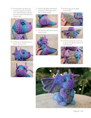 Crochet Creatures of Myth and Legend: 19 Designs Easy Cute Critters to Legendary Beasts