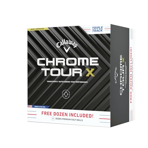 Callaway Chrome Tour X 2024 Triple Track - Paquete De 4 Para 3