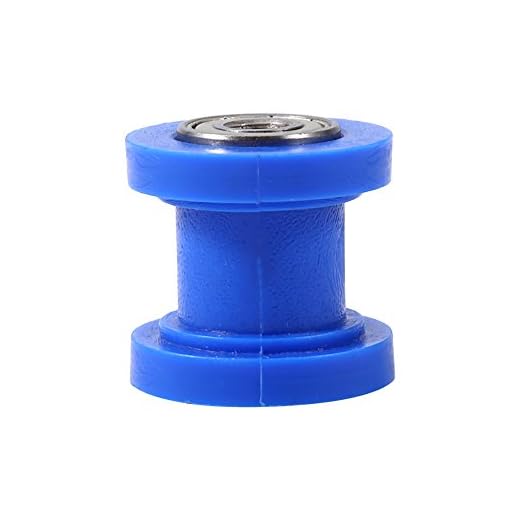 Antriebskettenrolle, 8mm Kettenrollenschlitten Spanner Radführung Pit Dirt Mini Bike Moto Atv 4 Farben zur Auswahl(blau)