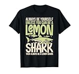 Lemon Shark Animal Tooth Funny Ocean T-Shirt