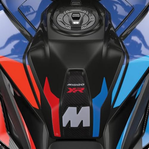 labelbike - 3D Tank Pad Sticker for Motorcycle Tank Decoration and Protection Compatible with BMW M 1000 XR