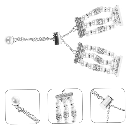 Bracelet inoxydable avec perles pour montre pro design élégant