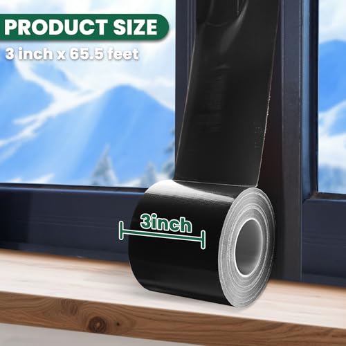 Image of Window Sealing Tape, Window AC Sealing Around Vents,Insulation,3 Inch Wide