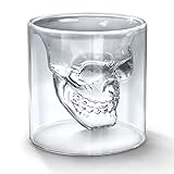 ★Una tazza interessante:Eccellente accessorio da bar per feste a tema,casa,festa,ecc.Goditi tutti i tuoi drink,tequila,vino,whisky,vodka,rum.La nostra tazza con teschio ha un maggiore interesse ornamentale,non solo migliora il tuo gusto di vita!