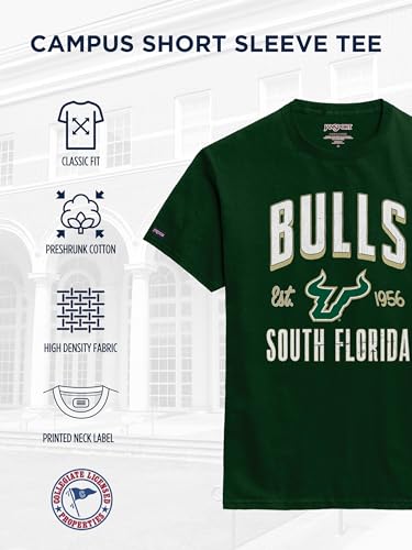 Image of JanSport NCAA Officially Licensed Campus Short Sleeve T Shirt for Men, Soft & Breathable Pre-Shrunk Cotton Crewneck T Shirt