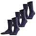 Produktbild FALKE Unisex Socken Walkie Light 3er Pack, Größe:42/43;Farbe:marine