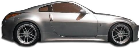 Extreme Dimensions Duraflex Replacement for 2003-2008 Nissan 350Z Z33 V-Speed Side Skirts Rocker Panels - 2 Piece