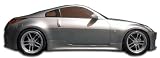 Extreme Dimensions Duraflex Replacement for 2003-2008 Nissan 350Z Z33 V-Speed Side Skirts Rocker Pan