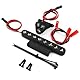 AXspeed RC Scheinwerfer Rücklicht Set Vorne & Hinten LED Licht Lampe für 1:8 Arrma Notorious 6S-V6 BLX RC Car