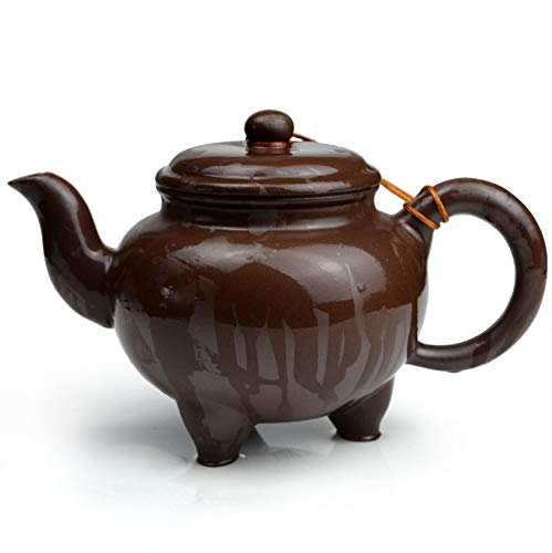 YXHUPOT Zisha Clay Classical Tripod Teapot