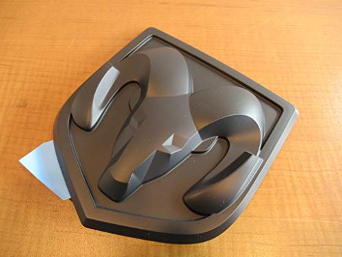 RAM 1500 Black Ram Head Tailgate Emblem MOPAR OEM