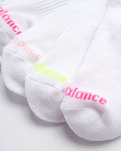 New Balance Girls' Athletic Low Cut Socks With Reinforced Heel And Toe  thumb #4