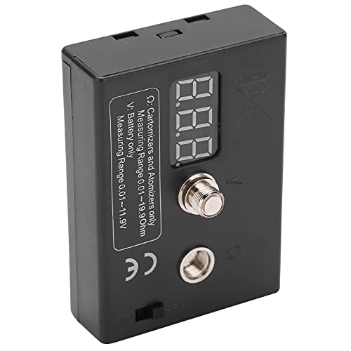 Image of OHM Meter Coil Tester Convenient Wire DIY Tool for Atomizer 3V 0.01-20Ω