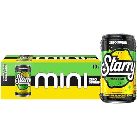 Starry Zero Sugar Lemon Lime Soda Mini Cans Cover