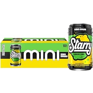 Starry Zero Sugar Lemon Lime Soda, ...