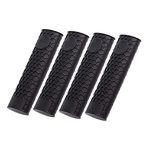 Mango de agarradera de silicona protector para fundas de sartenes y ollas, 8 piezas 4