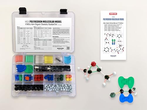 HGS 1005Alpha Polyhedron Molecular Model Organic Chemistry Standard Set <3rd Edition>