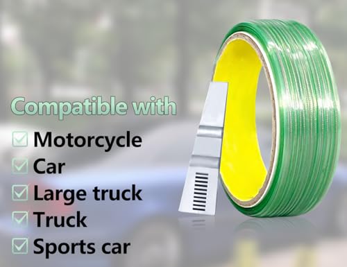 AOYEGIC 5M Messerloses Klebeband,Knifeless Tape,Schneideband,schneidedraht,Autoaufkleber Schneiden Folie mit Schaber,für Car Wrapping Vinylfolie Schneidelinie Nadelstreifen
