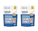 Emmy's Organics Original Coconut Crunch'Ems (Pack of 2)