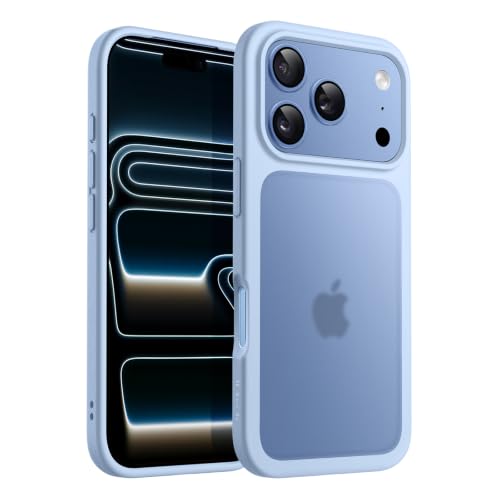 Image of JETech Matte Cover Case for iPhone New Pro, Light Blue