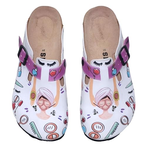 Sabots BEAUTYQUEEN légers et respirants : chaussures plates d'été pour femme