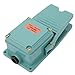 AC 250V 3A 1NO 1NC Industrial Foot Pedal Switch Momentary Treadle Nonslip Power Treadle Foot Pedal Aluminum Foot Pedal Switch TFS-402,Control Switch