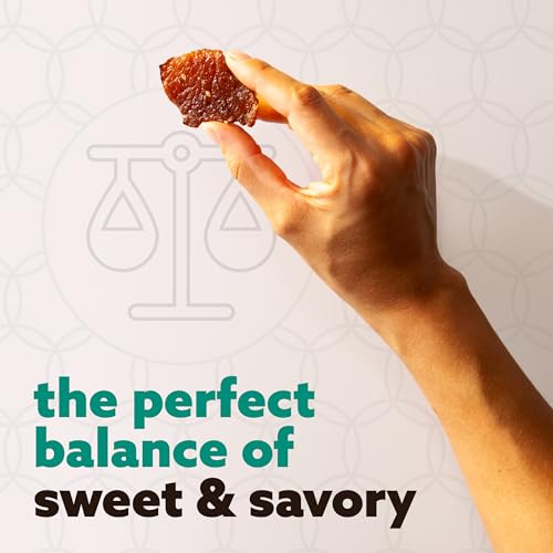 Image of Golden Island Korean BBQ Pork Jerky - (2 Pack) 9 oz Resealable Bag - Fire-Grilled Specialty Meat Snack - Sweet & Savory Protein Snack - 7g Protein per Serving - Made with 100% All-Natural Pork