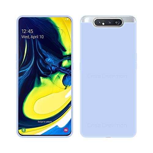 Image of Case Creation Luxurious OG Series for Samsung Galaxy A90 Case Cover,Anti-Dirty Slim Case Frosted Matte Cute Candy TPU Raised Bezel (Splash of Color) Back Cover for Samsung A90 -Purple