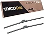 TRICO Gold® 24 & 22 Inch Pack of 2 Automotive Replacement Windshield Wiper Blades for My Car (18-2422), Easy DIY Install & Superior Road Visibility