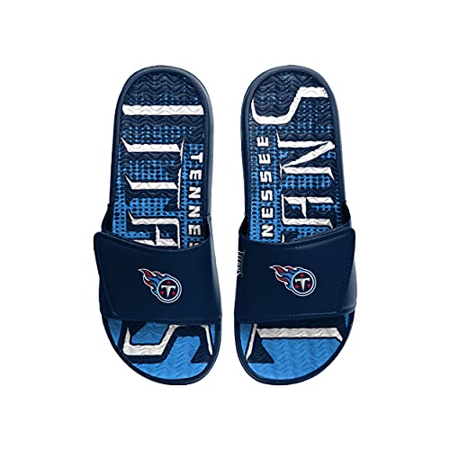 FOCO Tennessee Titans NFL Mens Gradient Wordmark Gel Slide - M2