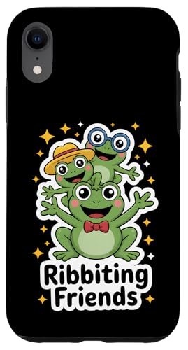 Ribbitting Friends ʔĂ킢JGfUC Klnbgt X}zP[X iPhone XR p