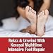 Kerasal Nighttime Intensive Foot Repair, Skin Healing Ointment for Cracked Heels and Dry Feet, 1 oz (Packaging May Vary)