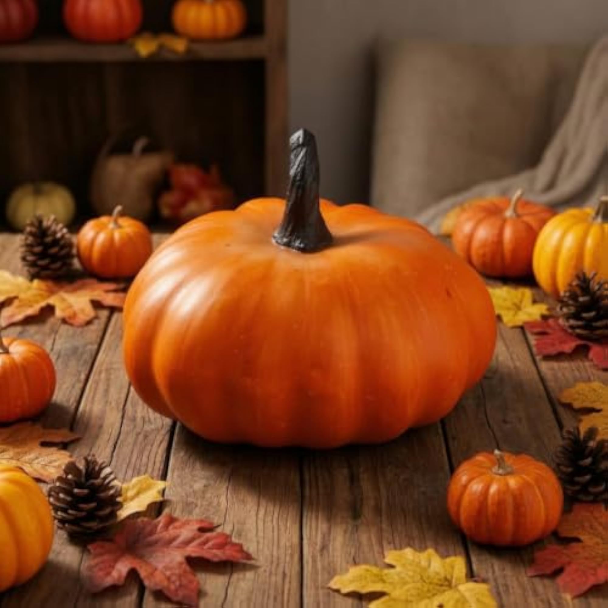 Decorative Foam Pumpkin Seasonal Decor