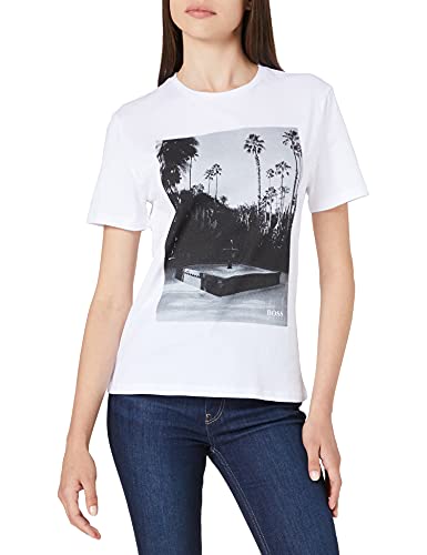 Preisvergleich Produktbild BOSS Damen C_Eima1 T-Shirt, White100, M