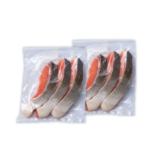 [定期便3カ月] 沖捕り紅鮭切身 3切×2パック 北海道 鮭 魚 さけ 海鮮 サケ 切り身 甘塩 おかず お弁当 冷凍 ギフト