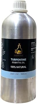 Turpentine,Pinus palustris Essential Oil, 100% Natural, 33.8 Fl Oz, 1000ml