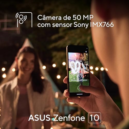 Smartphone Asus Zenfone 10, Snapdragon 8 Gen 2, 8GB, 256 GB, Android 12, Tela 5,92