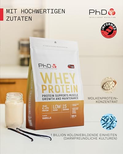 zeigt detailliertes Label mit Nährwerten und Zertifikaten auf neutralem Hintergrund.