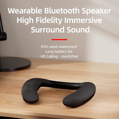 Image of Smalody Wireless Neckband TV Speaker Portable Bluetooth Sound Receiver Set