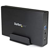 StarTech.com USB 3.1 Gen 2 External Hard Drive Enclosure for 3.5” SATA Drives - Fan-less UASP Enhanced Single Drive Enclosure (S351BU313)