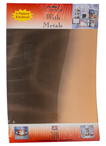 K&S Precision Metals 6553 Phosphorus Bronze Sheet: 0.008" Thick X 12" Wide X 18" Long, 1 Piece, Made In Usa #TOP24