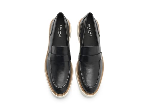 Cole Haan Cole Haan Women's OriginalGrand Cityspectre Loafers, Black Leather, 7-B US