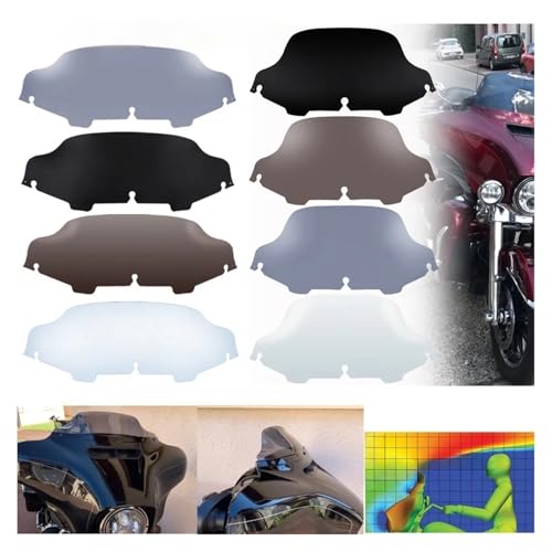 Déflecteur de vent moto pour Touring et Electra Glide 1996-2013 - 4