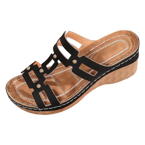 Sandales à semelles épaisses WWricotta chaussure d'été pour femme