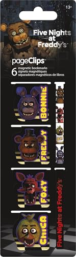 Five Nights at Freddys Magnetic Page Clips
