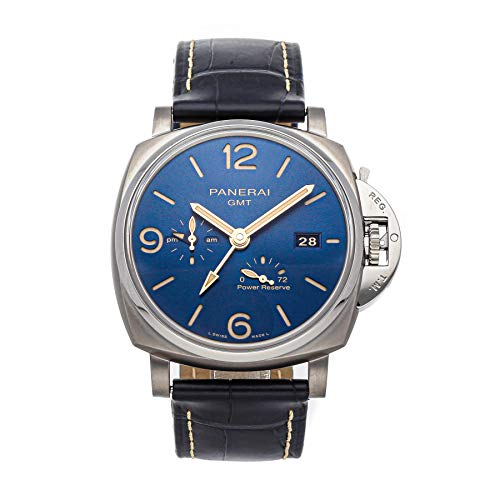 Panerai Luminor Due Mechanical (Automatic) Blue Dial Mens Watch PAM 964 (Certified Pre-Owned)